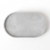 taca betonowa owalna 25 x 15 cm